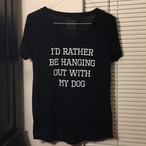 I’d rather be hanging out with my dog T-Shirt